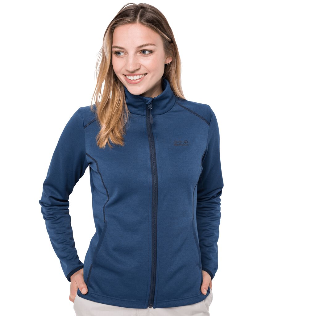 Jack Wolfskin HORIZON Női Sport Kabát Sötét Sötétkék - GWEMJS-639